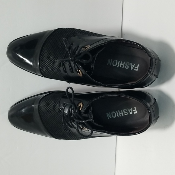 Fashion Men’s Oxford Sport Black Shoes Size 12 main image 6